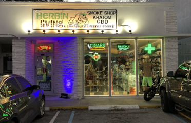Herbin Living Smoke Shop – CBD Store – Delta 8 – Heady Glass