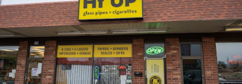 Hi Up Glass Pipes & Cigarettes